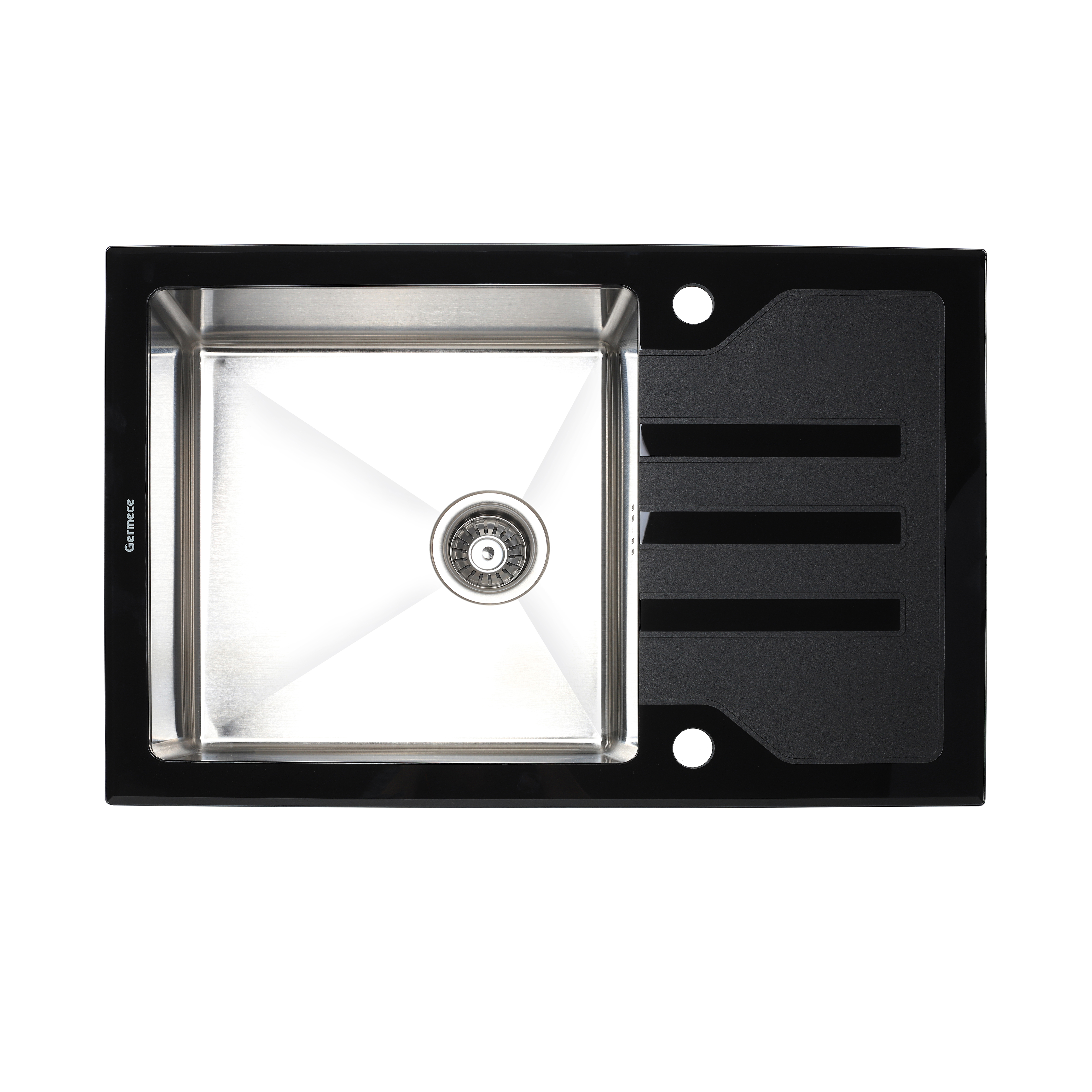 

Кухонная мойка Platinum Handmade BLACK GLASS 7851/200