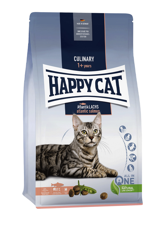 

Сухой корм Happy Cat Adult Atlantik-Lachs для взрослых кошек с лососем 4 кг