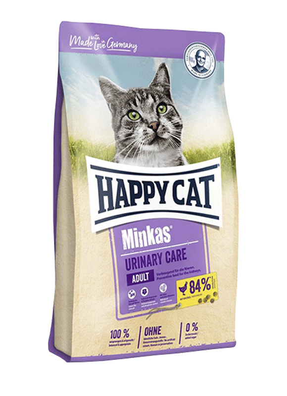 

Сухой корм Happy Cat Minkas UrinaryCare Gefl для кошек с птицей 1.5 кг