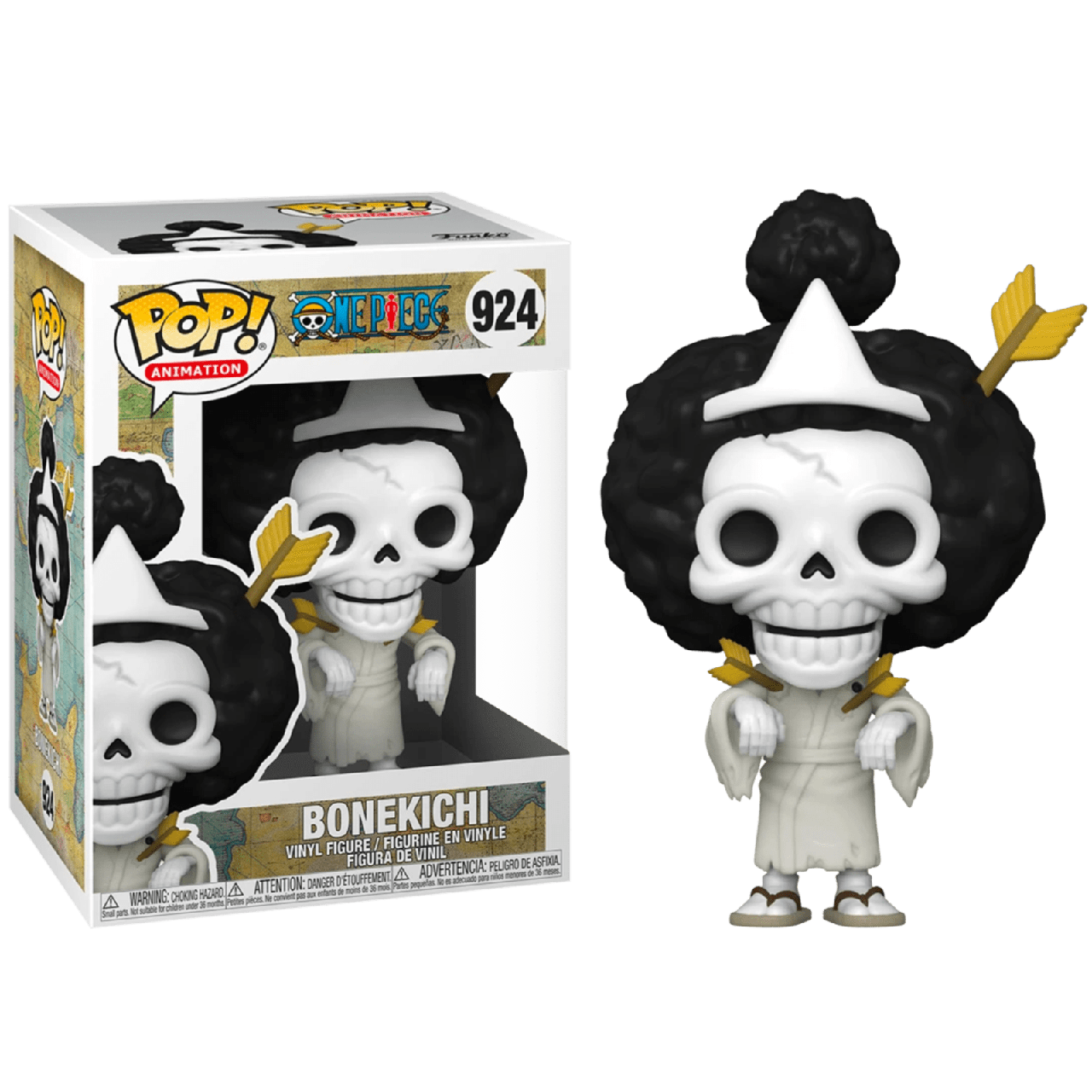 

Фигурка Funko Pop Фанко Поп Большой куш Брук One Piece Bonekichi 10 см ОР B 924