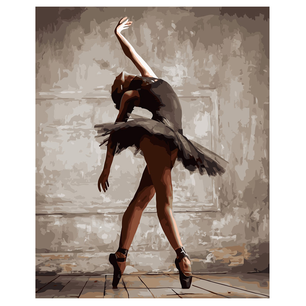 

Набор для росписи по номерам "Черный лебедь" 40х50 см Strateg Разноцветный (2000001615300)