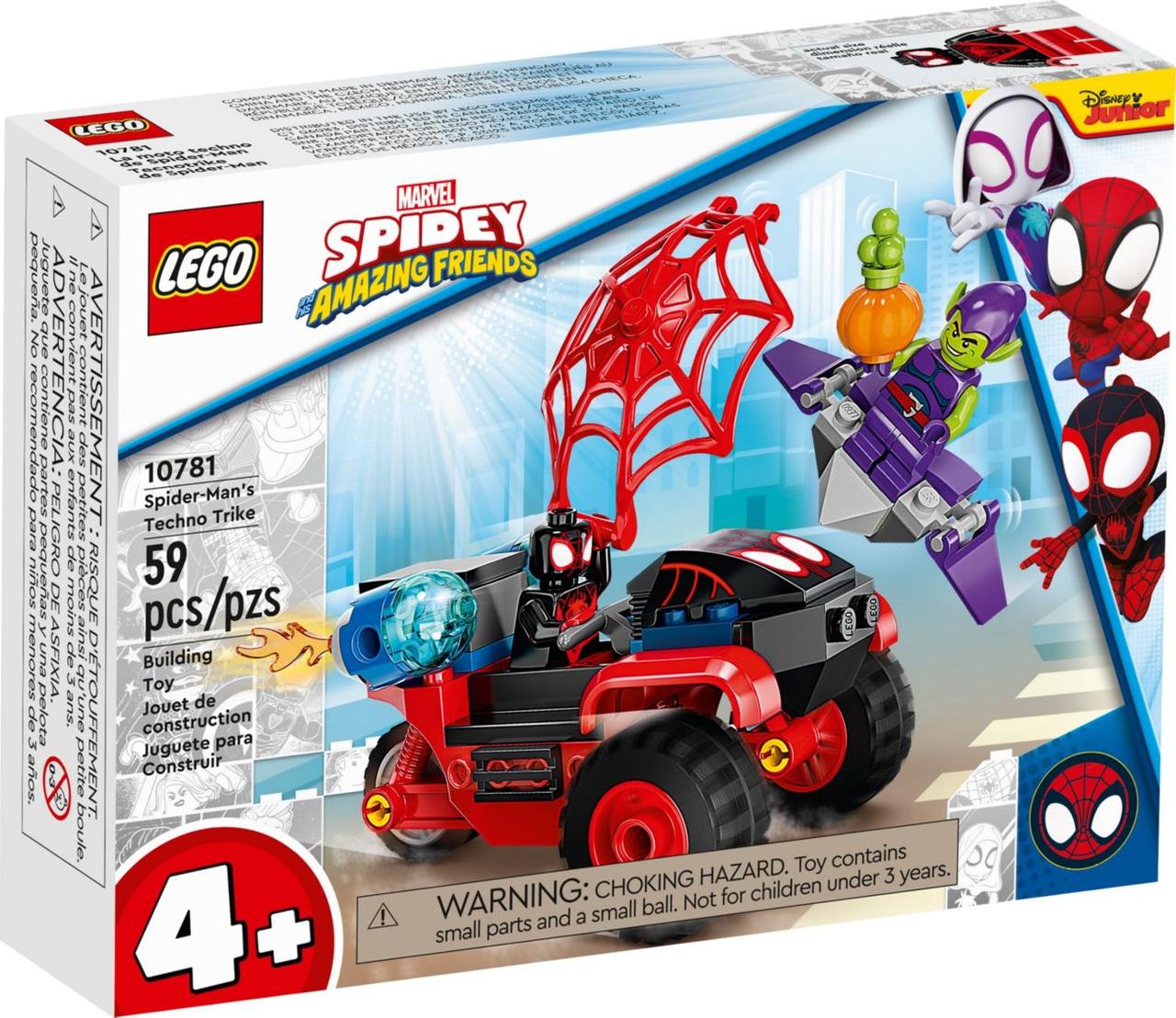 

Lego Super Heroes Майлз Моралес: техно-трайк Человека-Паука 10781