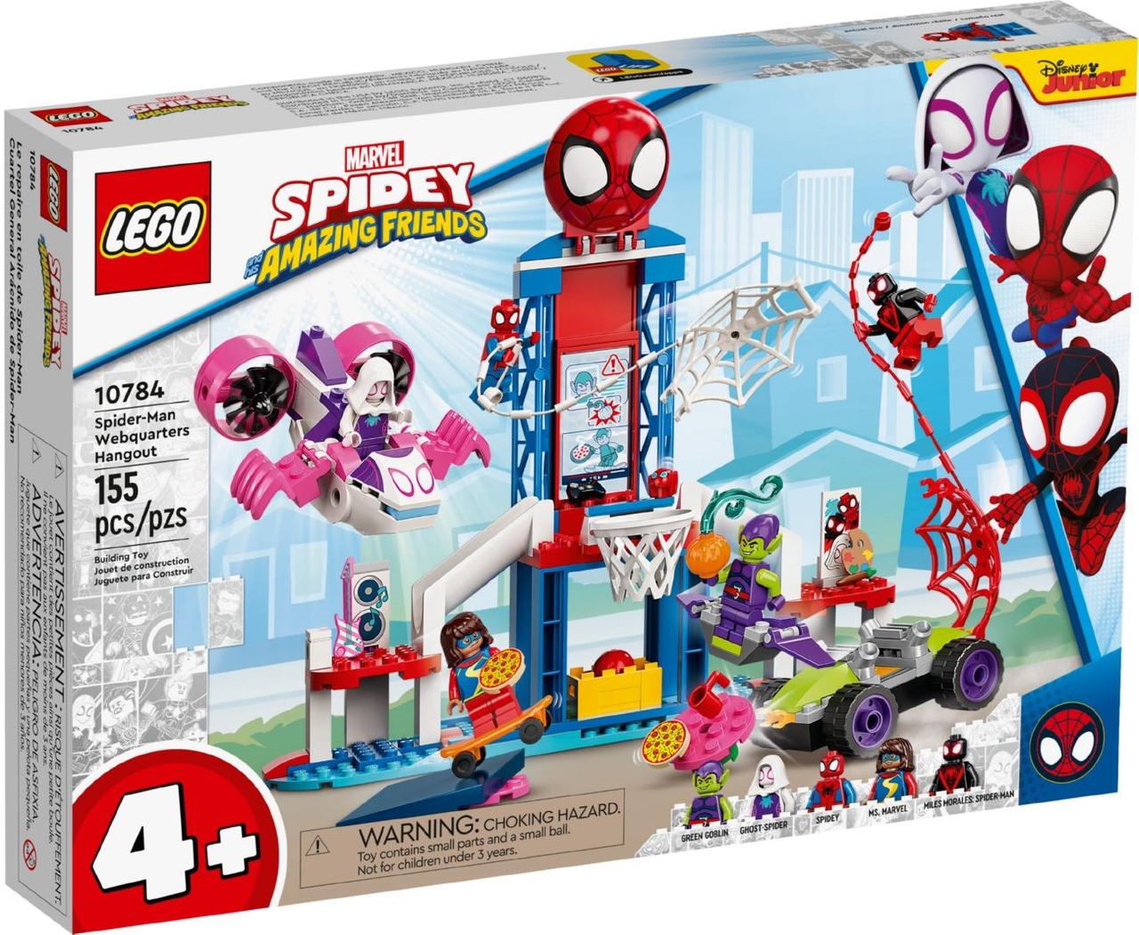

Lego Super Heroes Вечеринка в штабе Человека-Паука 10784