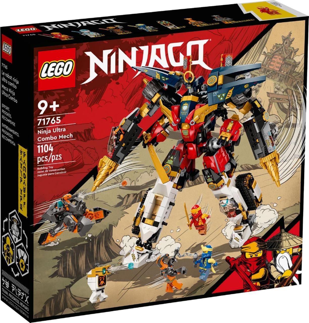 

Lego Ninjago Ультра-комбо-робот ниндзя 71765