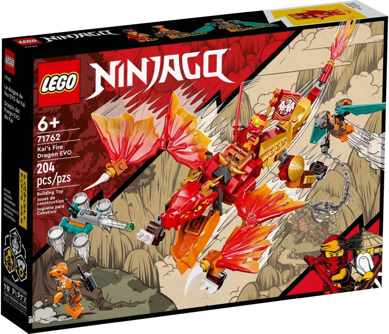 

Lego Ninjago Огненный дракон ЭВО Кая 71762