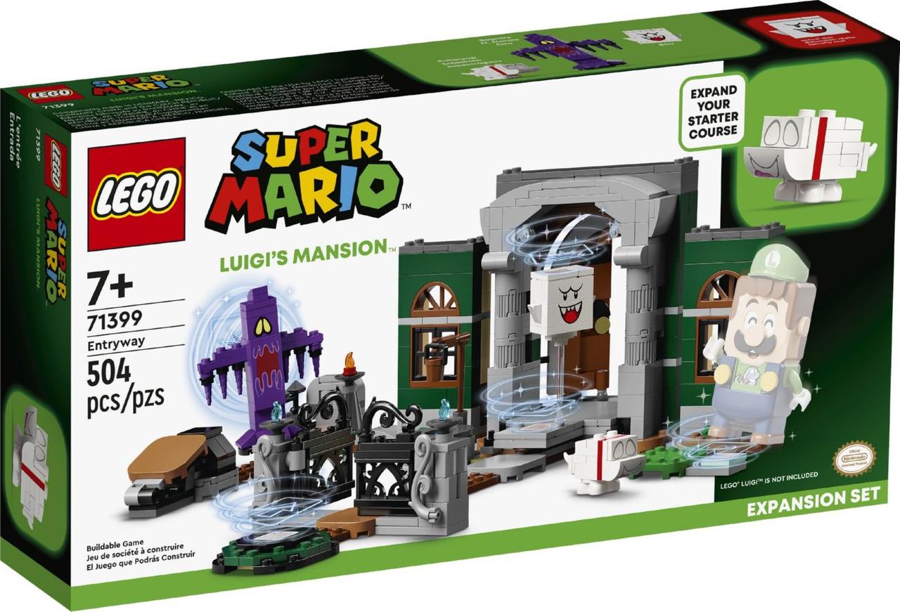 

Lego Super Mario Дополнительный набор «Luigi’s Mansion™: вестибюль» 71399