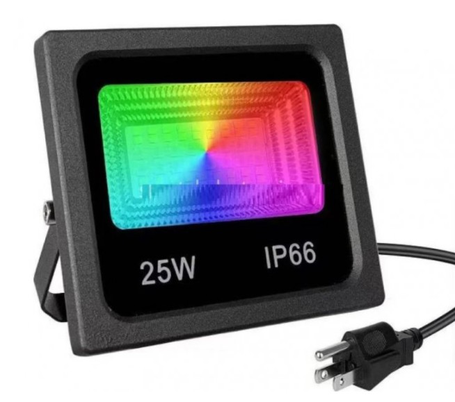 

SMART LED ПРОЖЕКТОР 25W IP66 RGB bluetooth с приложением ART 7981