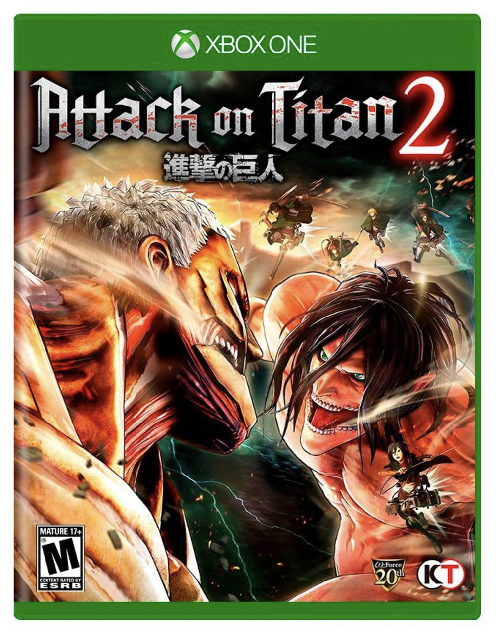 

Attack on Titan 2 | A.O.T. 2 (Ключ Xbox One) регион Аргентина