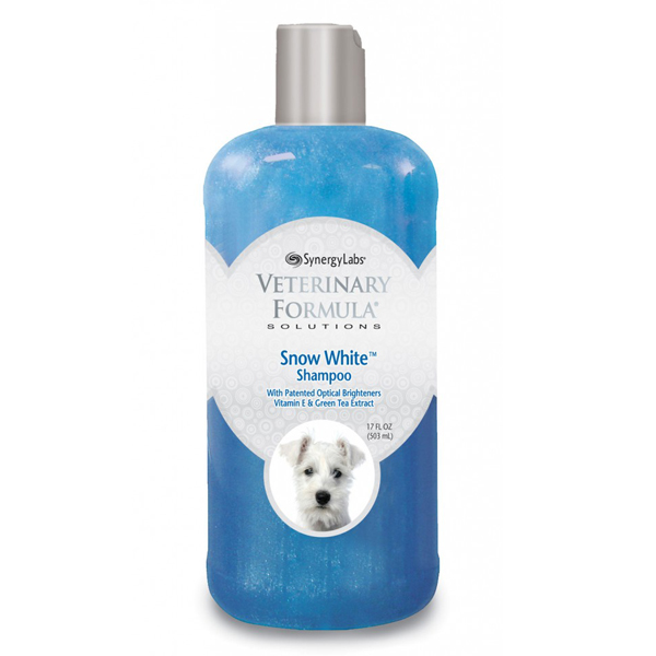 

Шампунь для собак и кошек со светлой шерстью, Veterinary Formula Snow White Shampoo с витамином Е и экстрактом зеленого чая 503мл