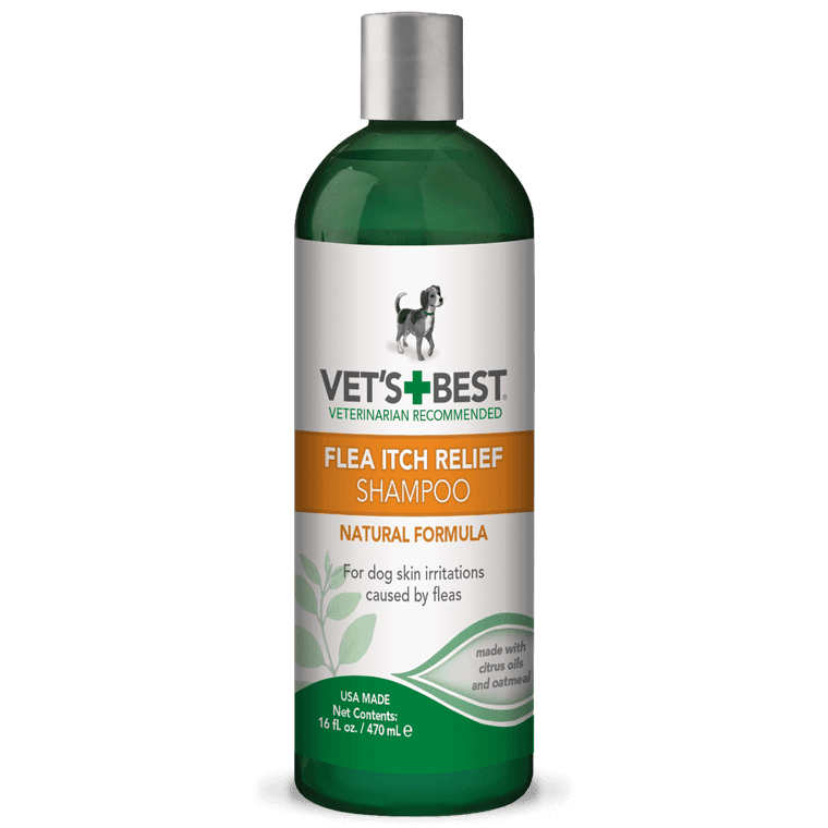 

Шампунь VET`S BEST Flea Itch Relief Shampoo успокаивающий от укусов блох для собак 470 мл