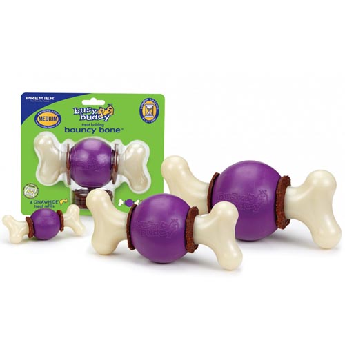 

Игрушка-лакомство для собак суперпрочная Premier Bouncy Bone до 5кг