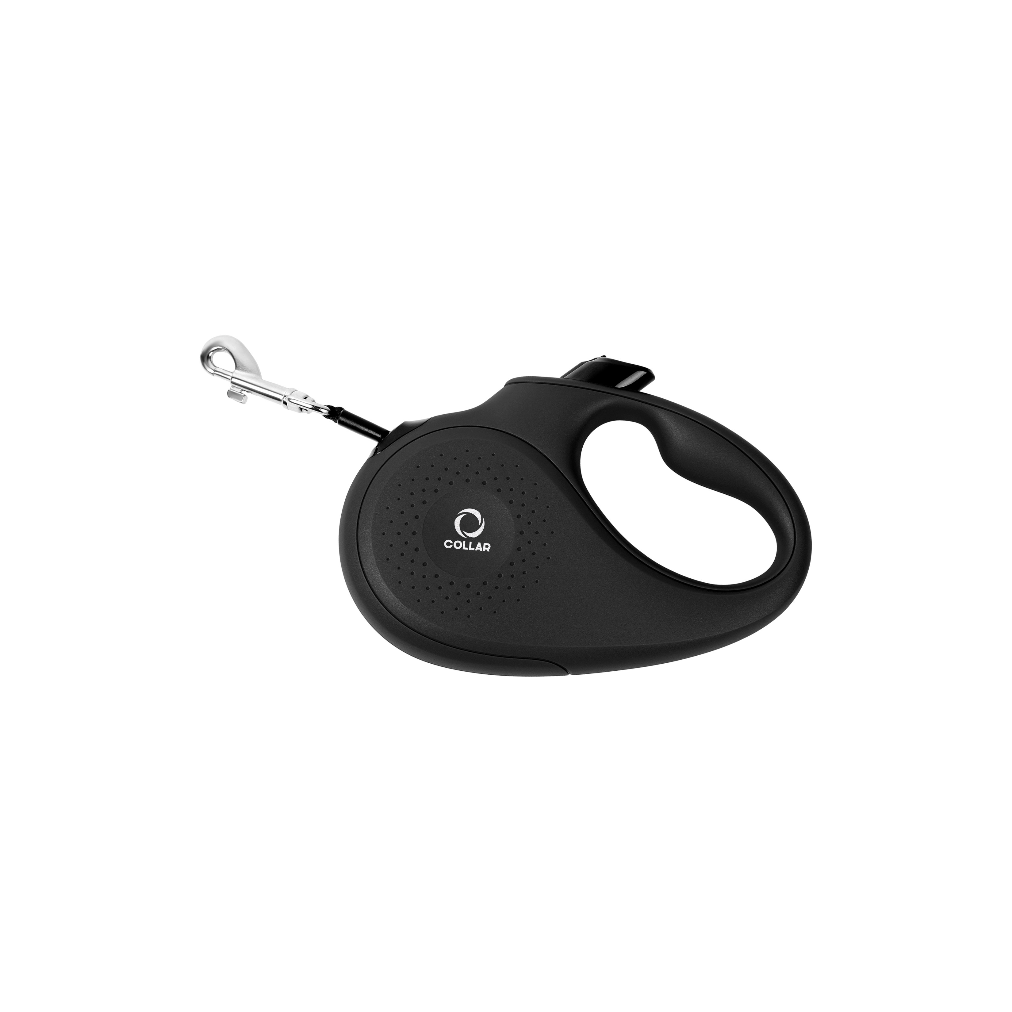 

Поводок-рулетка CoLLaR для собак, размер S, 15 кг, 5 м, лента , черный