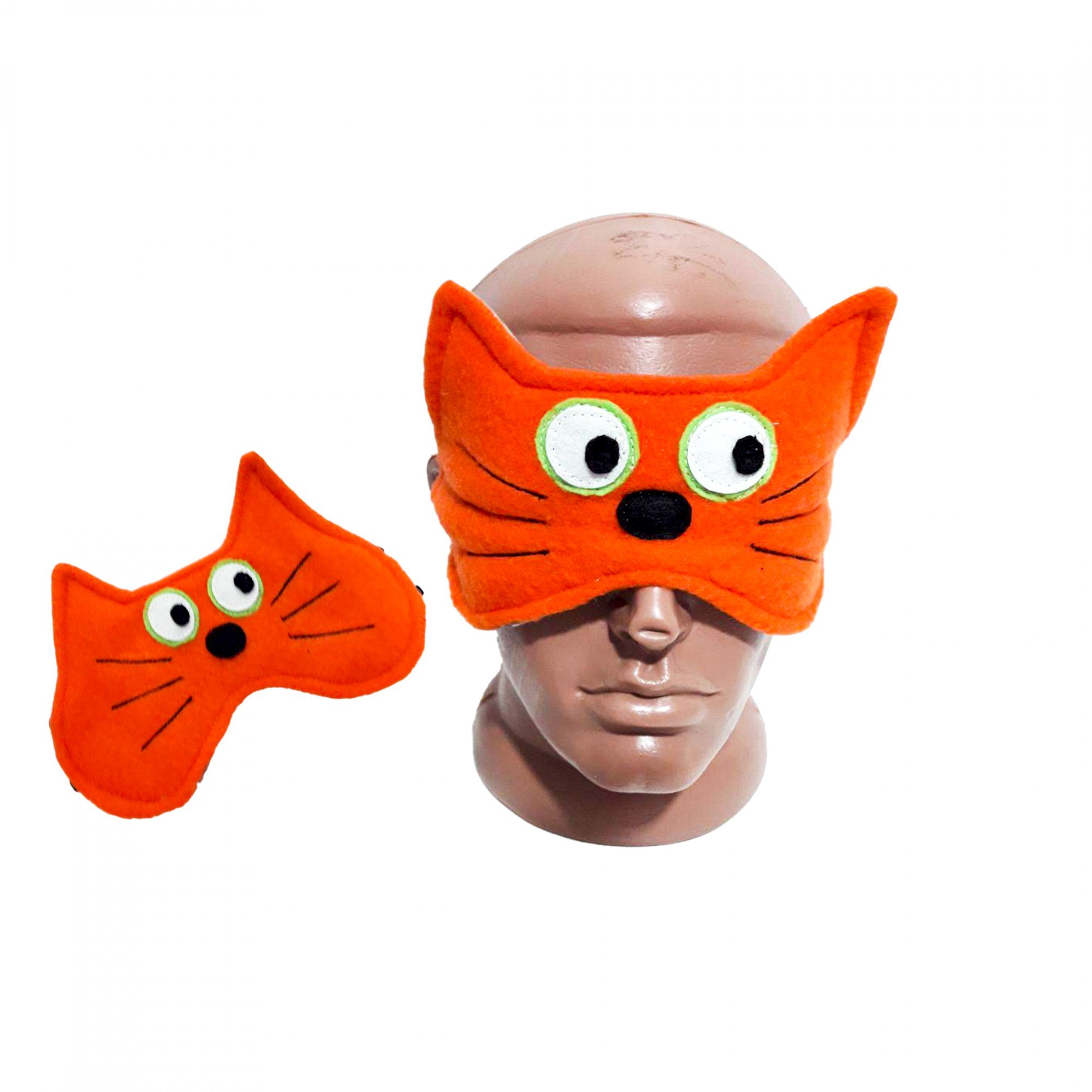 

Маска для сна VKmade Котик.