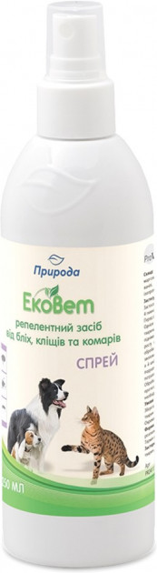 

Спрей ЕкоВет для котов и собак 250мл