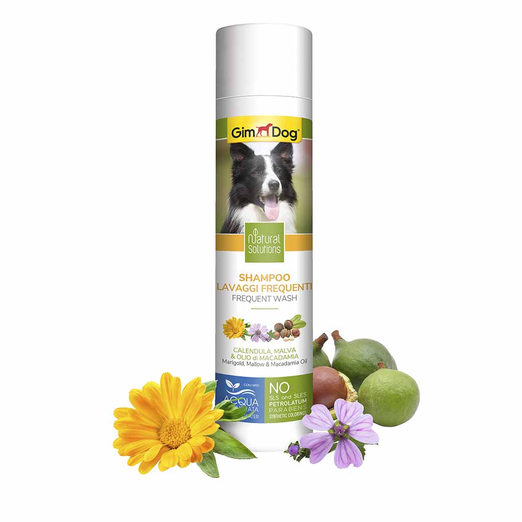 

Шампунь Natural Solutions, для собак, для частого использования, 250 ml, GimDog