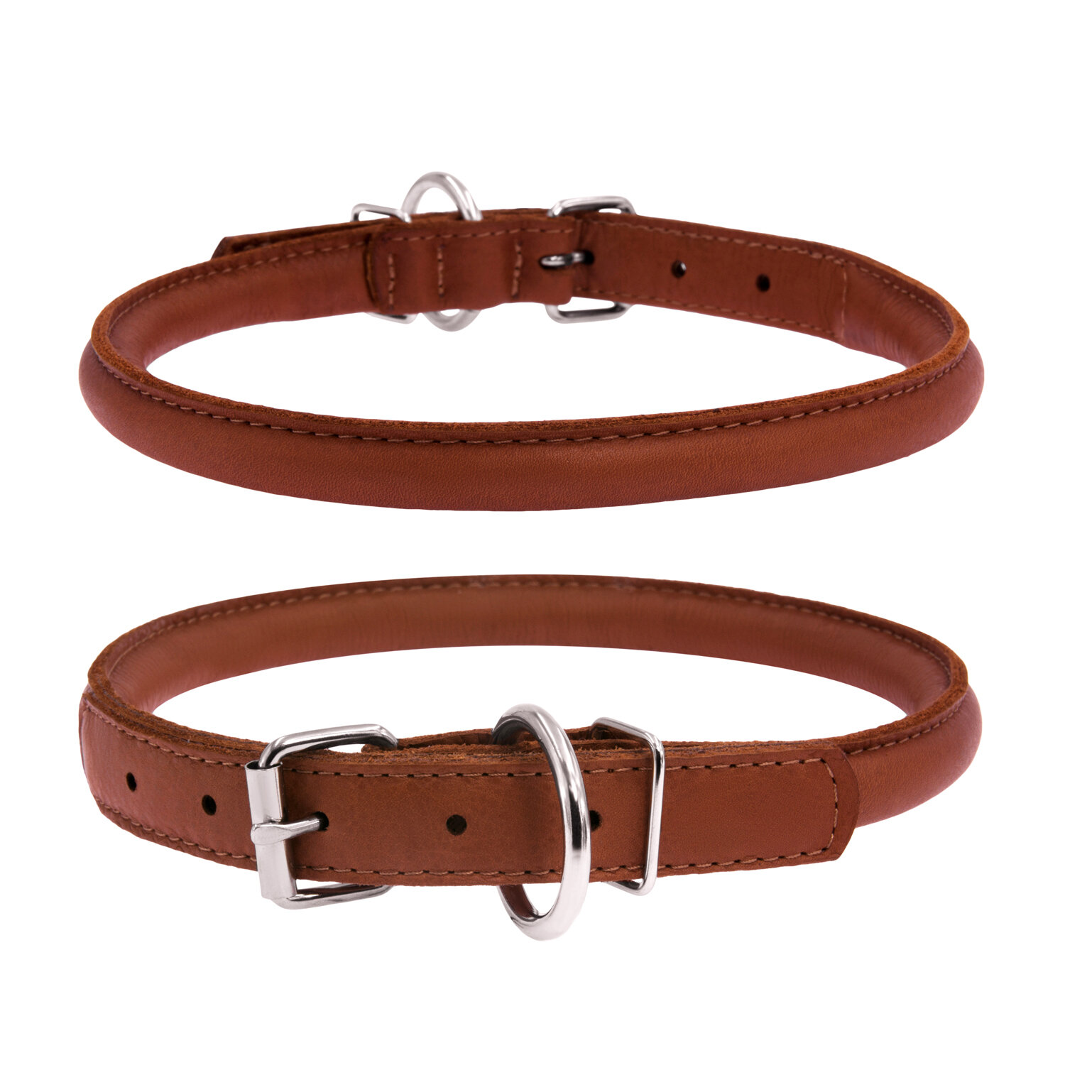 

Ошейник CoLLaR SOFT для длиношерстных собак (ширина 13мм, длина 45-53см) коричневый