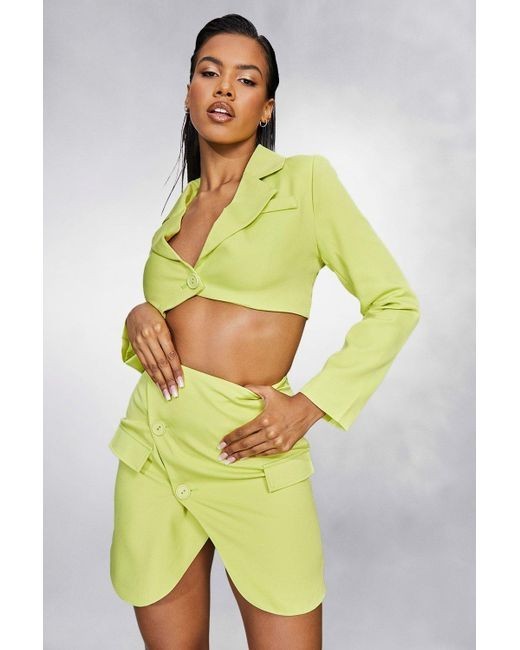 

Юбка Boohoo  салатовый 8527123004283, Юбка Boohoo 38 салатовый 8527123004283