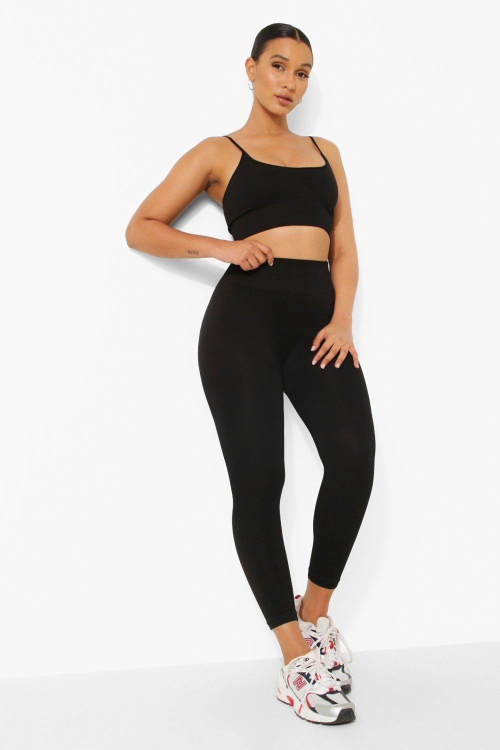 

Леггинсы Boohoo  черный 8527123004422, Леггинсы Boohoo L черный 8527123004422