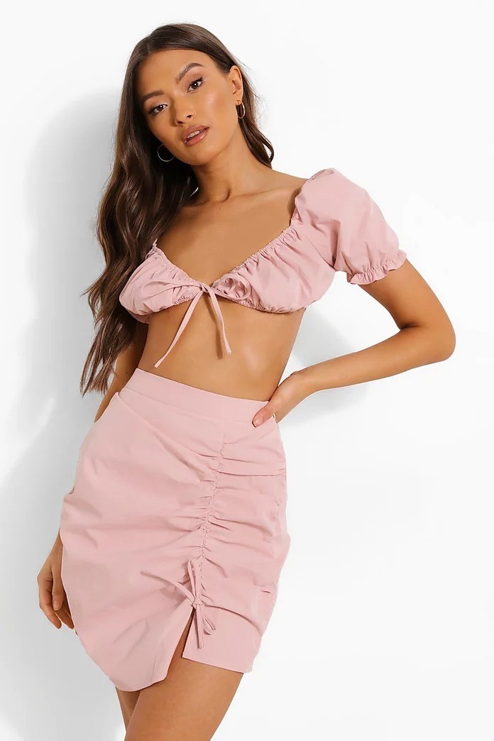 

Юбка Boohoo  розовый 8527123004096, Юбка Boohoo 42 розовый 8527123004096