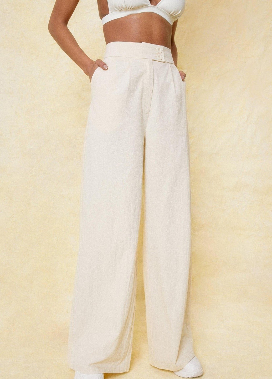 

Брюки Nastygal  молочный 8527123004486, Брюки Nastygal 38 молочный 8527123004486