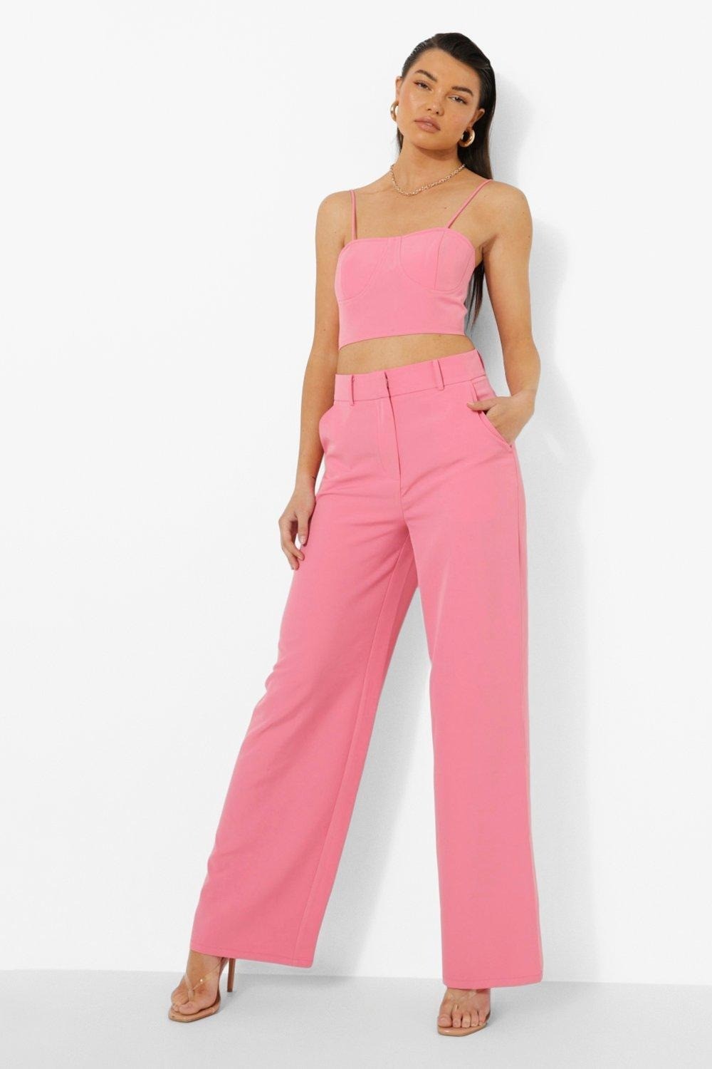

Брюки Boohoo  корал 8527123004453, Брюки Boohoo 38 корал 8527123004453