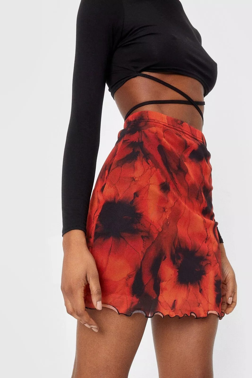 

Юбка Nastygal  красный 8527123004105, Юбка Nastygal 38 красный 8527123004105