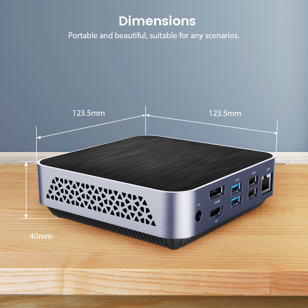 

Компьютер Vinga Mini PC V600 (V600AM300U.4128W1P)