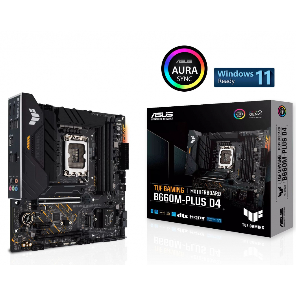

Материнская плата ASUS TUF GAMING B660M-PLUS D4