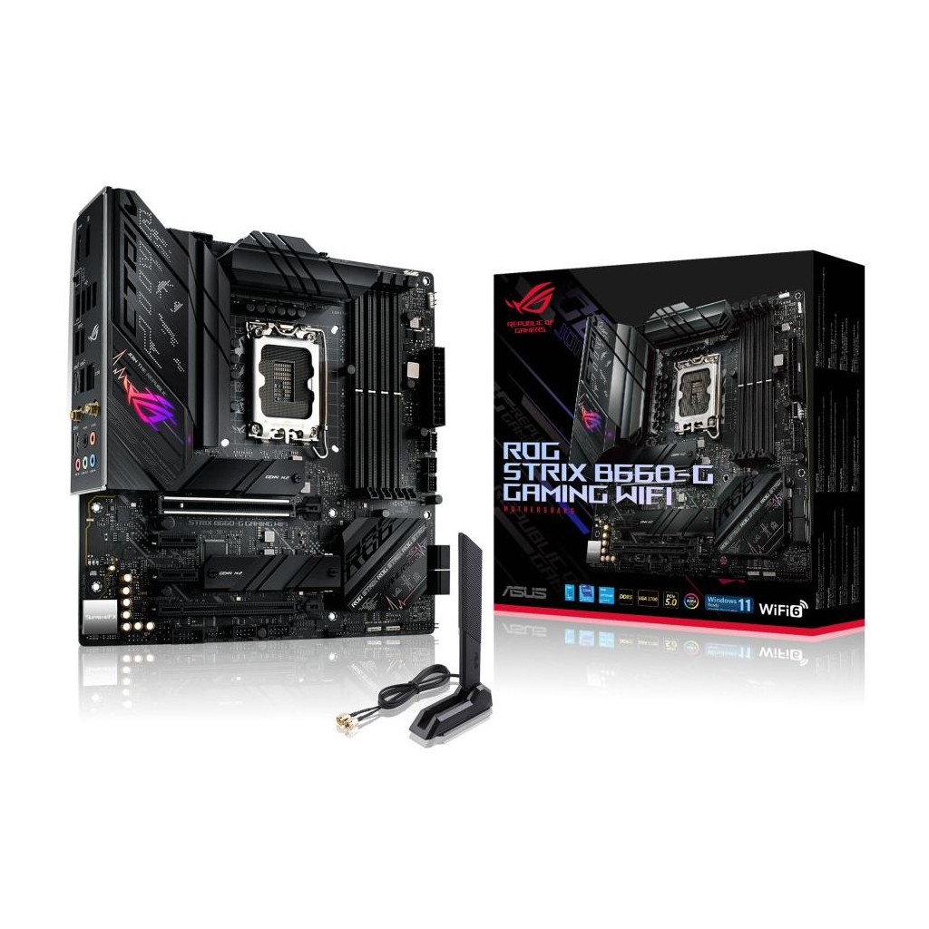 

Материнская плата ASUS ROG STRIX B660-G GAMING WIFI