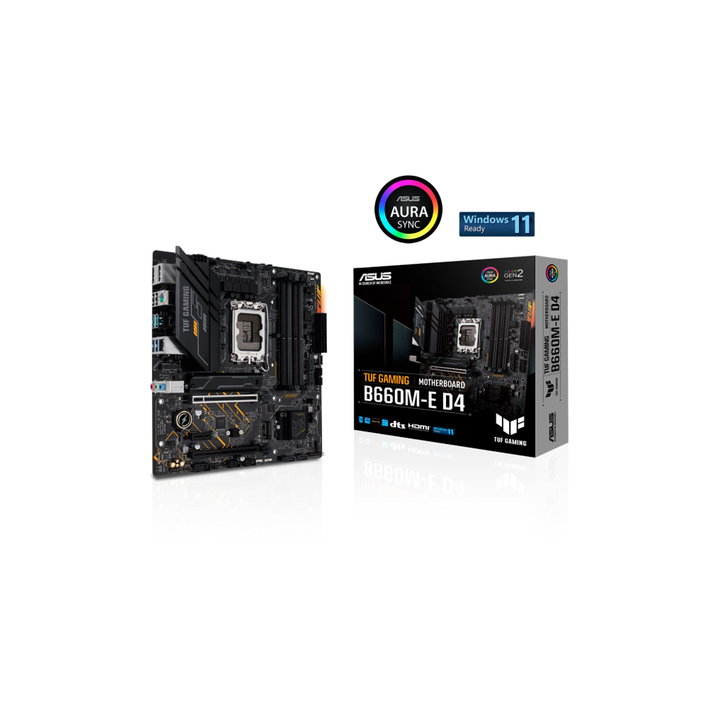 

Материнская плата ASUS TUF GAMING B660M-E D4