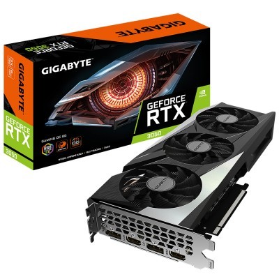 

Видеокарта GIGABYTE GeForce RTX3050 8Gb GAMING OC (GV-N3050GAMING OC-8GD)