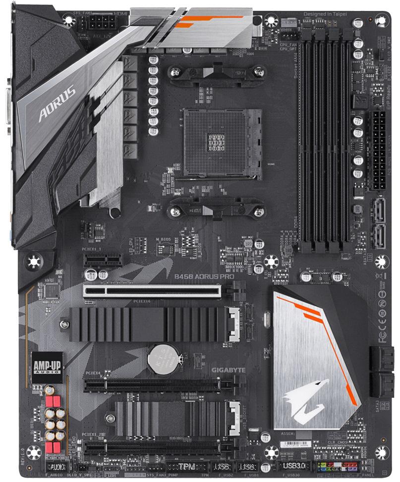 

Материнская плата GIGABYTE B450 AORUS PRO