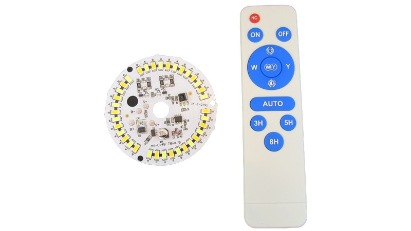 

Светильник LED 25W с пультом питание 3.2V 6V (18194)