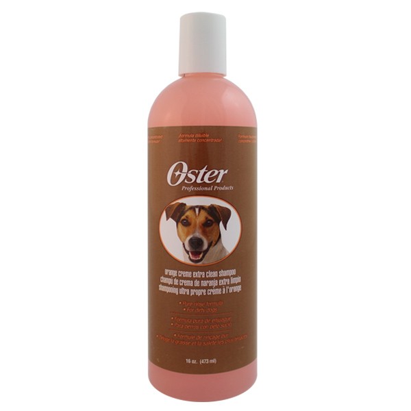 

Шампунь для собак Oster Orange Cream Extra Clean 473 мл (78299-730)
