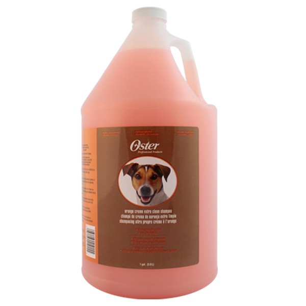 

Шампунь для собак Oster Orange Cream Extra Clean 3,8 л (78299-735)