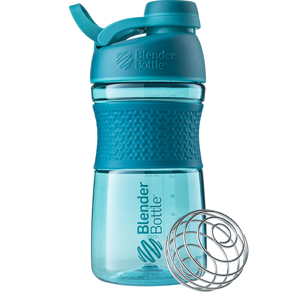 

Спортивная бутылка-шейкер BlenderBottle SportMixer Twist 20oz/590ml Teal