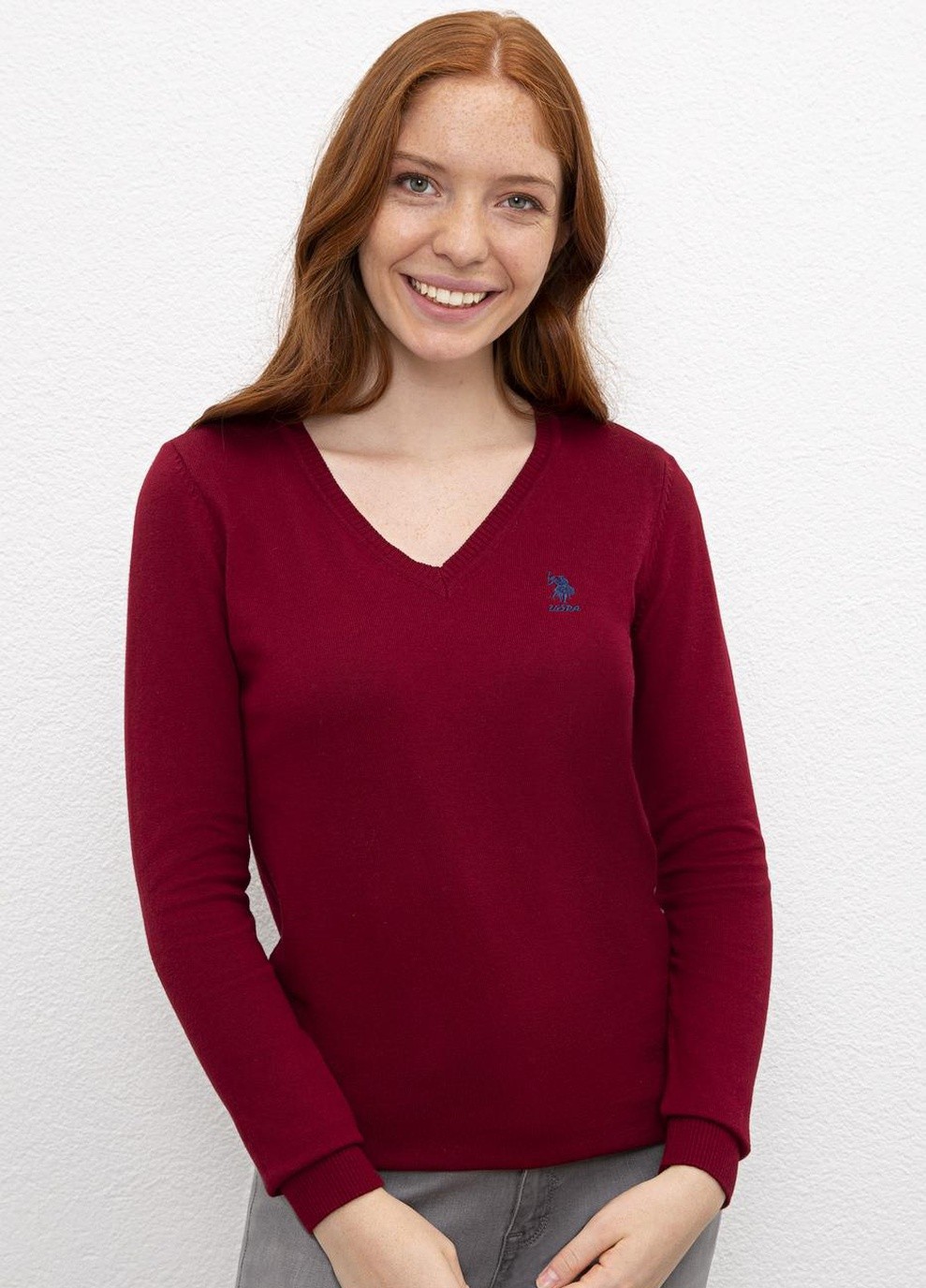 

Свитер женский U.S. Polo Assn. Бордовый  (830055 VR014, Свитер женский U.S. Polo Assn. Бордовый XS (830055 VR014)