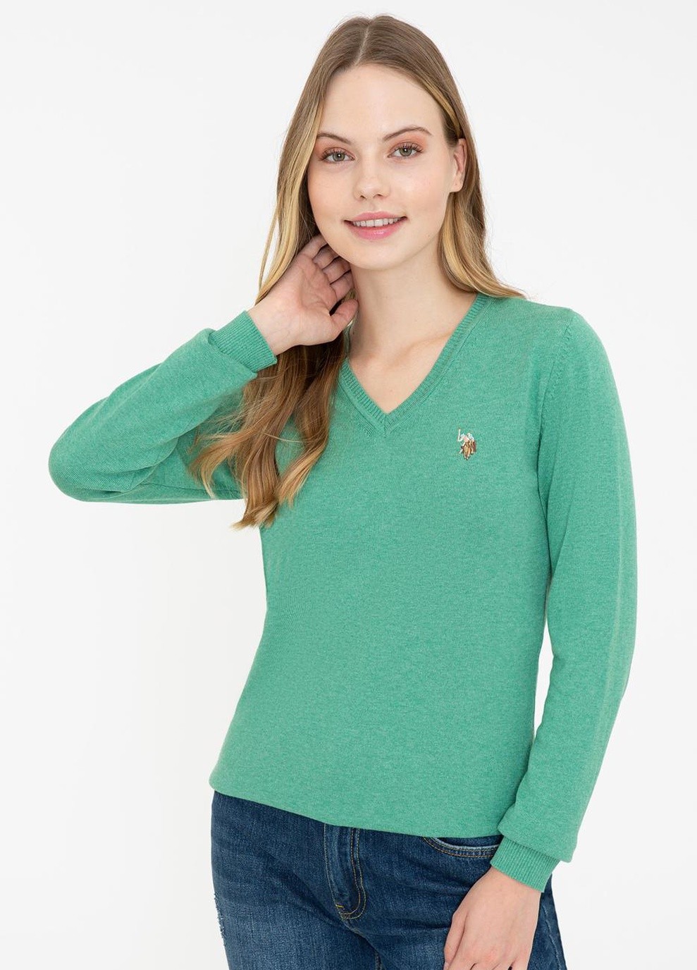 

Свитер женский U.S. Polo Assn. Зеленый  (1260380 VR176, Свитер женский U.S. Polo Assn. Зеленый M (1260380 VR176)