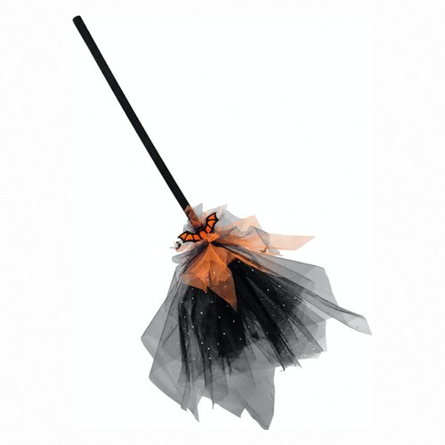 

Метла фатиновая SETA Decor 18-995BLK-OR