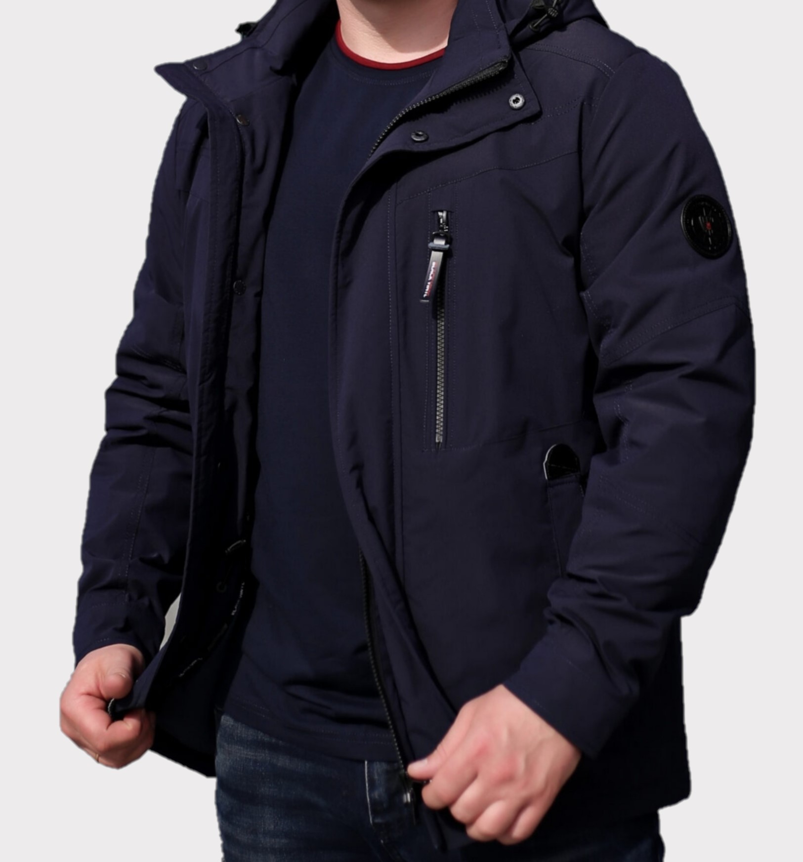 

Куртка Black Vinyl TC21-1818 2#navy, Куртка Black Vinyl TC21-1818 2#navy 50