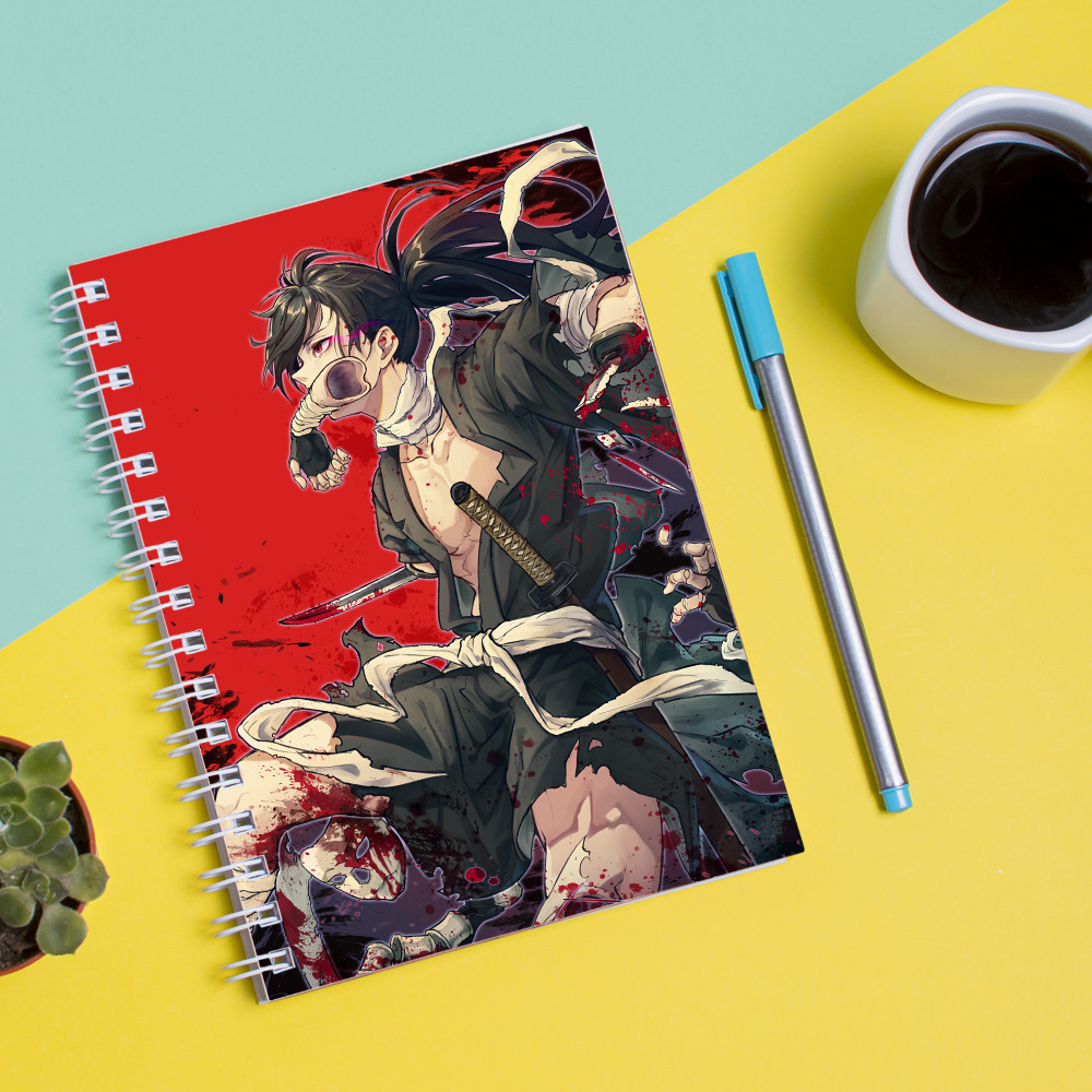 

Скетчбук Sketchbook для рисования с принтом Дороро-Dororo