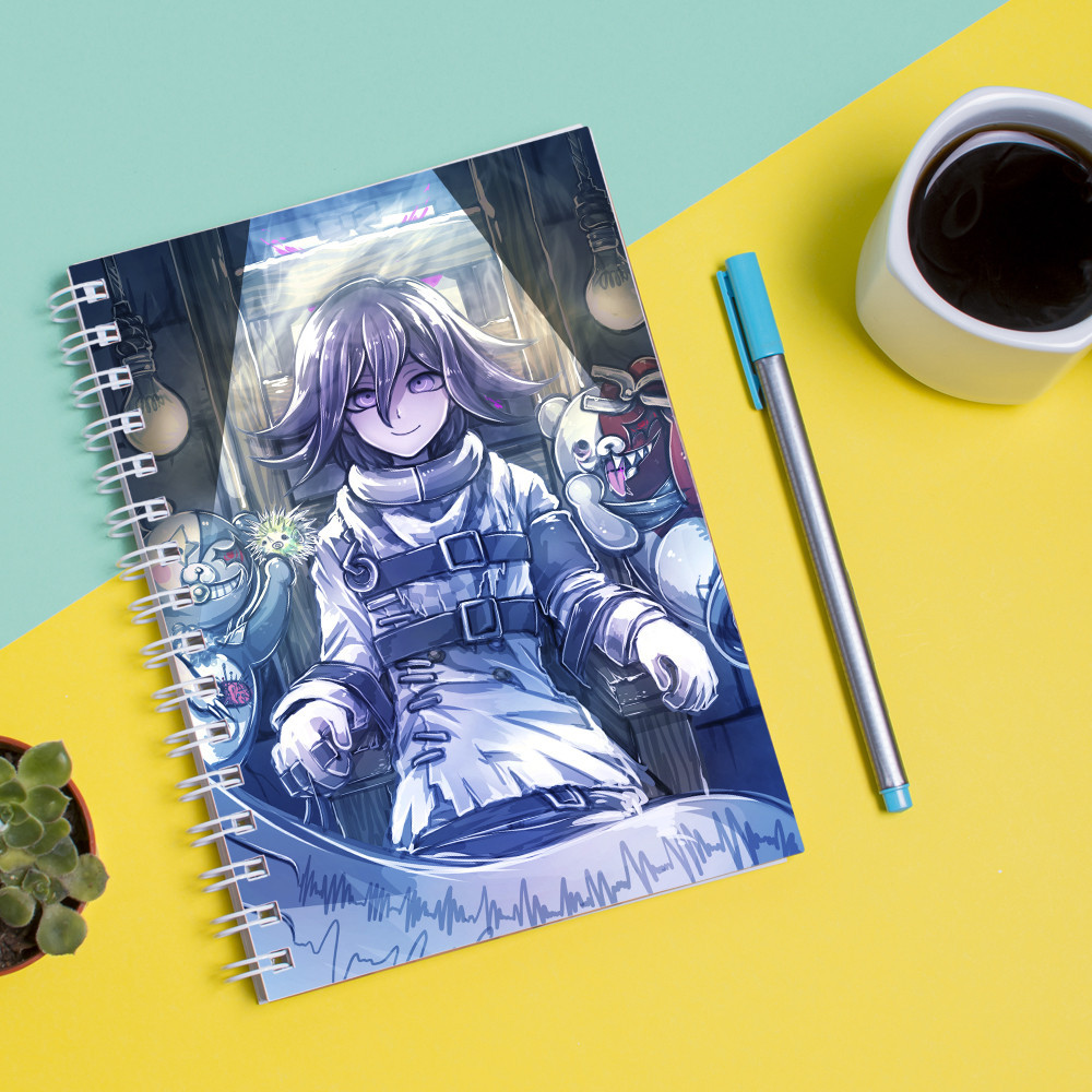 

Скетчбук Sketchbook для рисования с принтом Kokichi Ouma - Кокити Ома