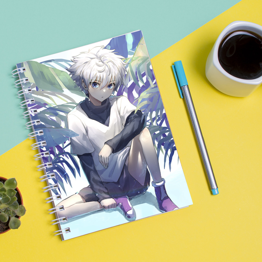 

Скетчбук Sketchbook для рисования с принтом Киллуа Золдик-Killua Zoldyck