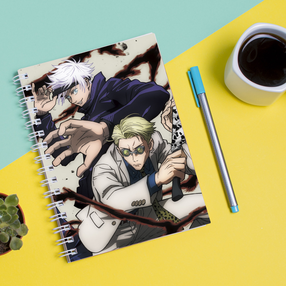 

Скетчбук Sketchbook для рисования с принтом Магическая битва-Jujutsu Kaisen