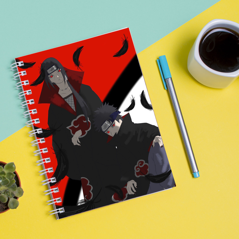 

Скетчбук Sketchbook для рисования с принтом Naruto Наруто Итачи 4