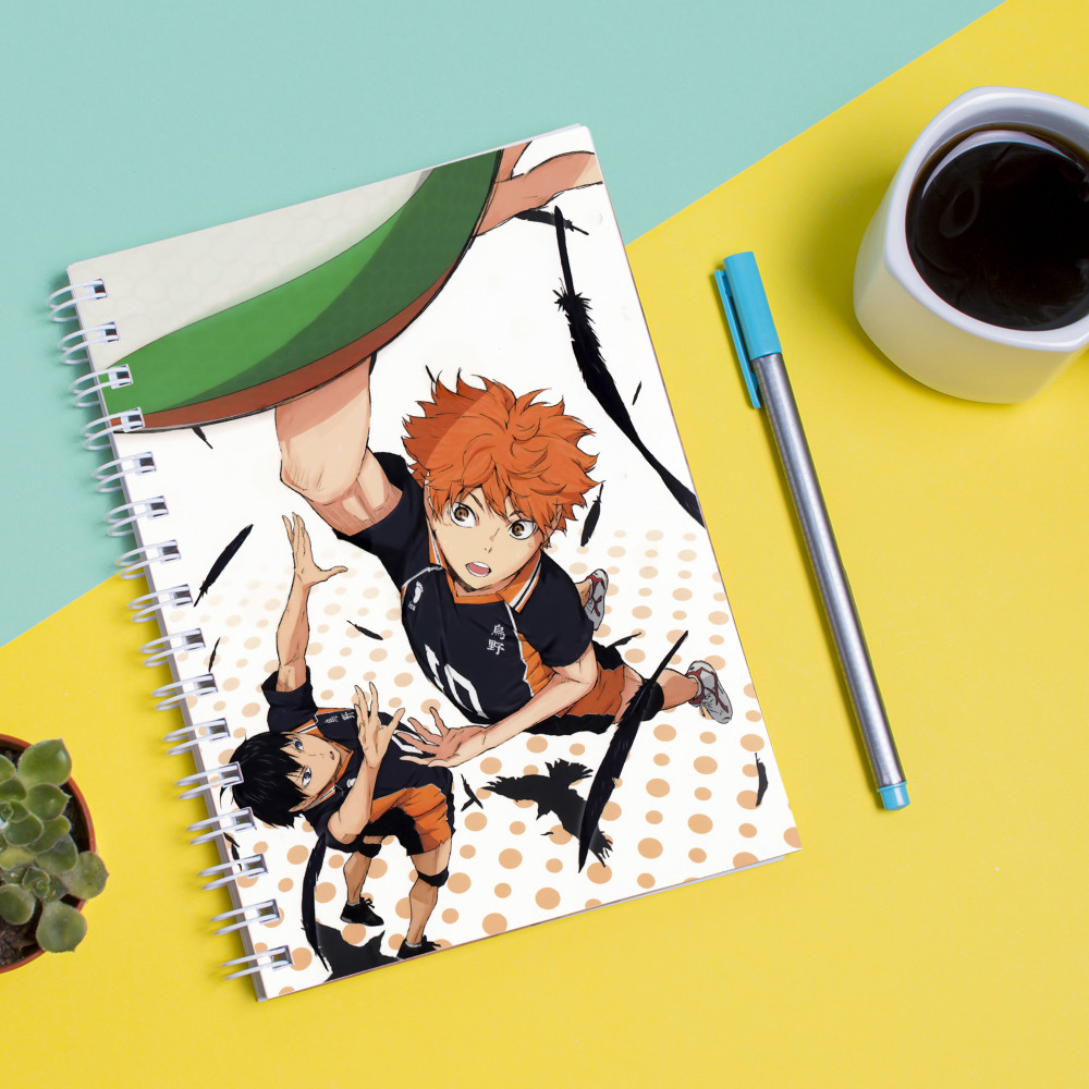 

Скетчбук Sketchbook для рисования с принтом Haikyu - Волейбол 6