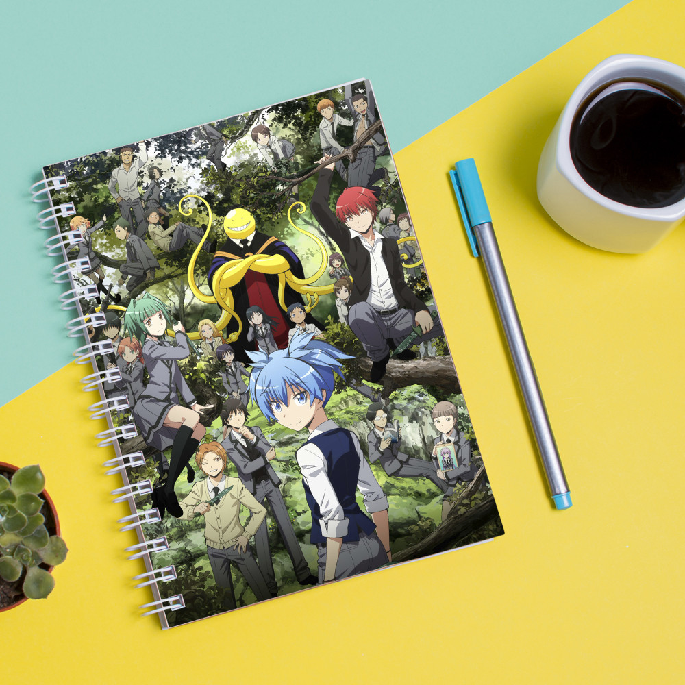 

Скетчбук Sketchbook для рисования с принтом Аниме Класс убийц - Ansatsu Kyoushitsu