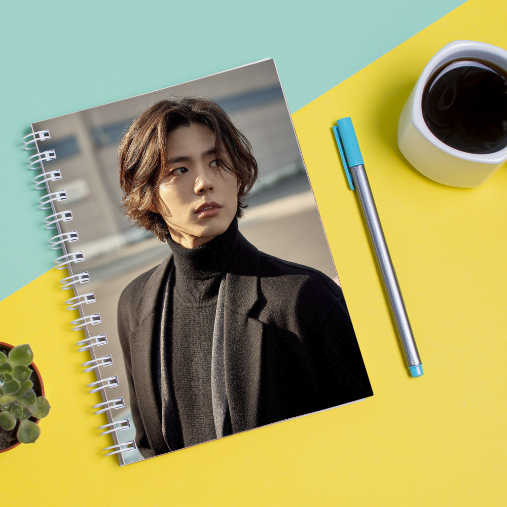 

Скетчбук Sketchbook для рисования с принтом Актер Пак Бо Гом Park Bo Gum