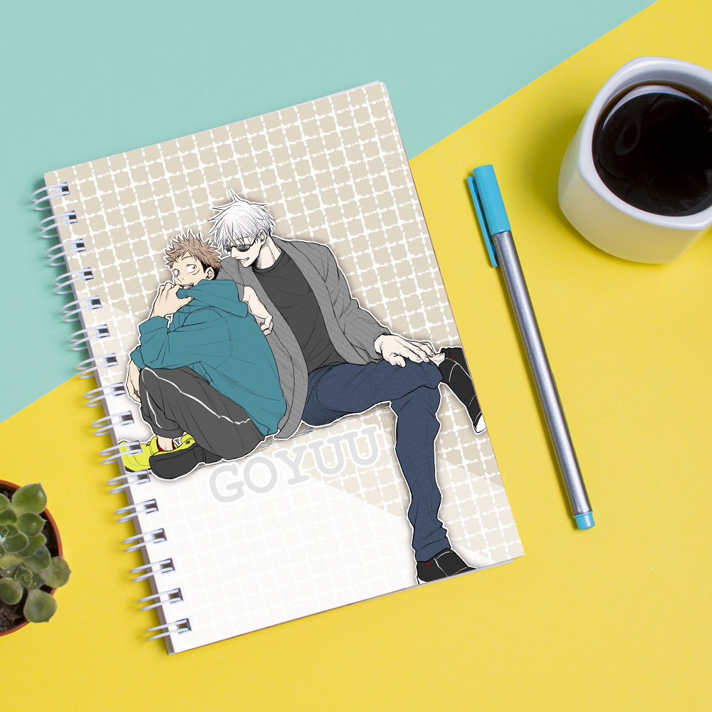 

Скетчбук Sketchbook для рисования с принтом Магическая битва-Jujutsu Kaisen 2