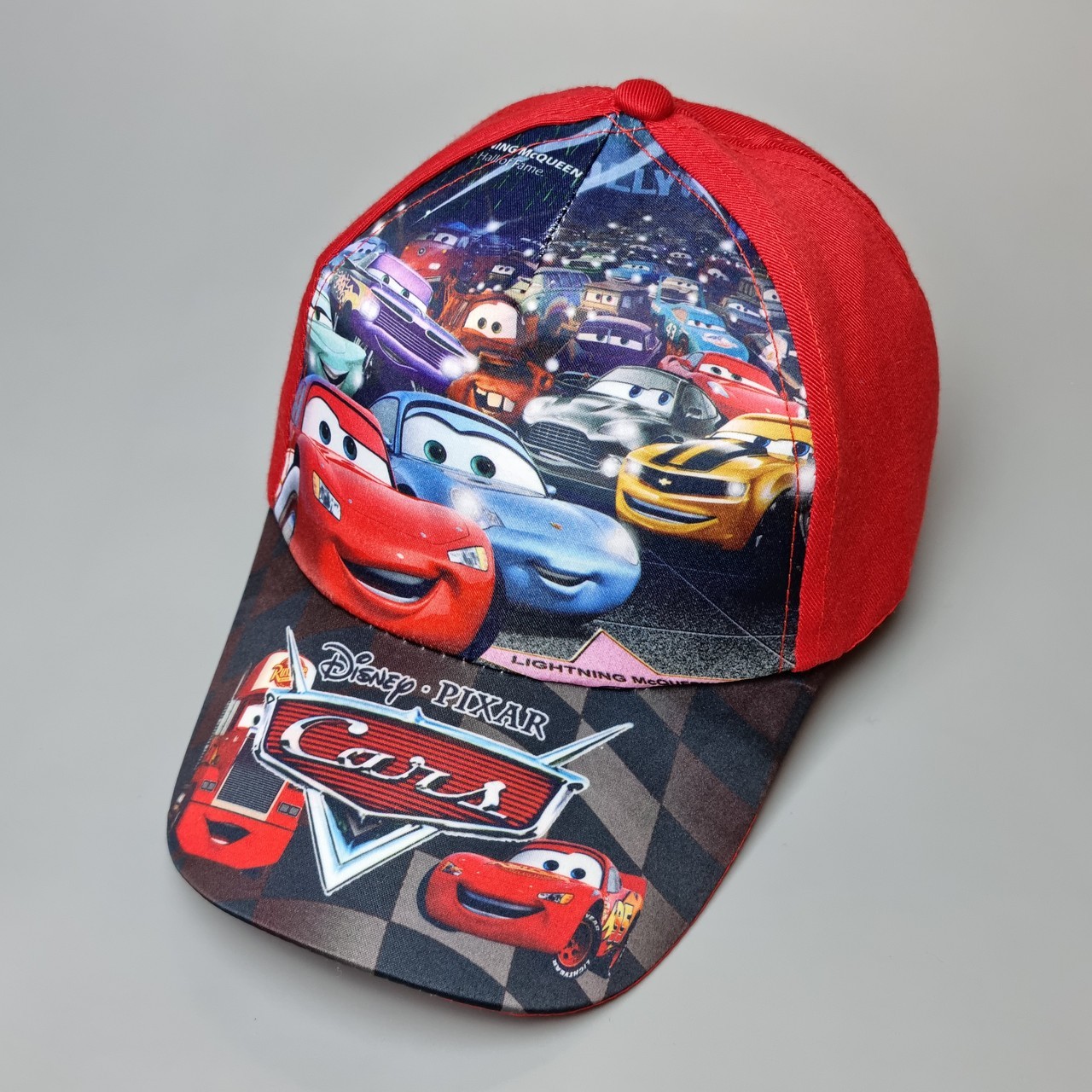 

Кепка Cars "Тачки" Fashion kids для мальчика 51-54 см Красная 18943